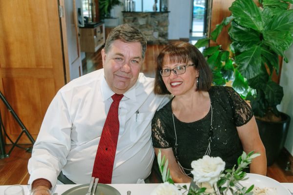 Becky and George's wedding day in Barton, frame 283