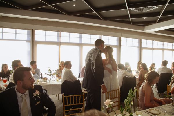 Becky and George's wedding day in Barton, frame 316
