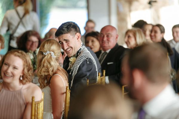 Becky and George's wedding day in Barton, frame 319