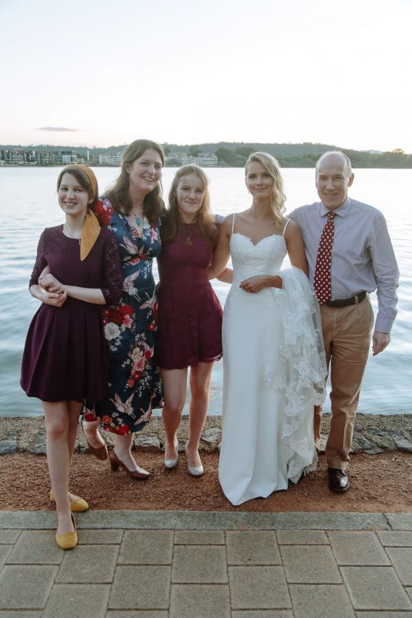Becky and George's wedding day in Barton, frame 337