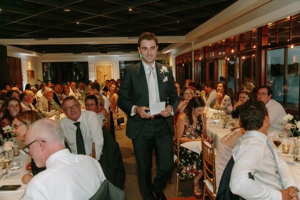 Becky and George's wedding day in Barton, frame 355