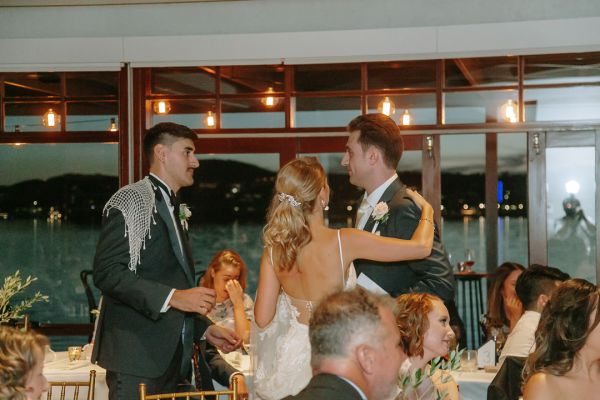 Becky and George's wedding day in Barton, frame 367