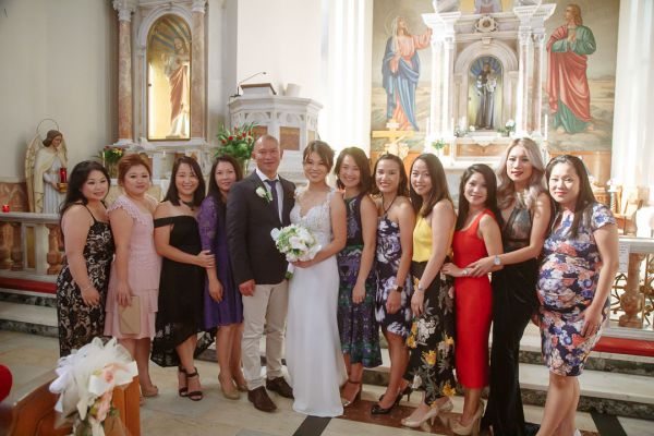 Sandra and Thanh's wedding day in Hawthorn, frame 100