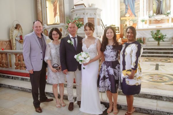 Sandra and Thanh's wedding day in Hawthorn, frame 109