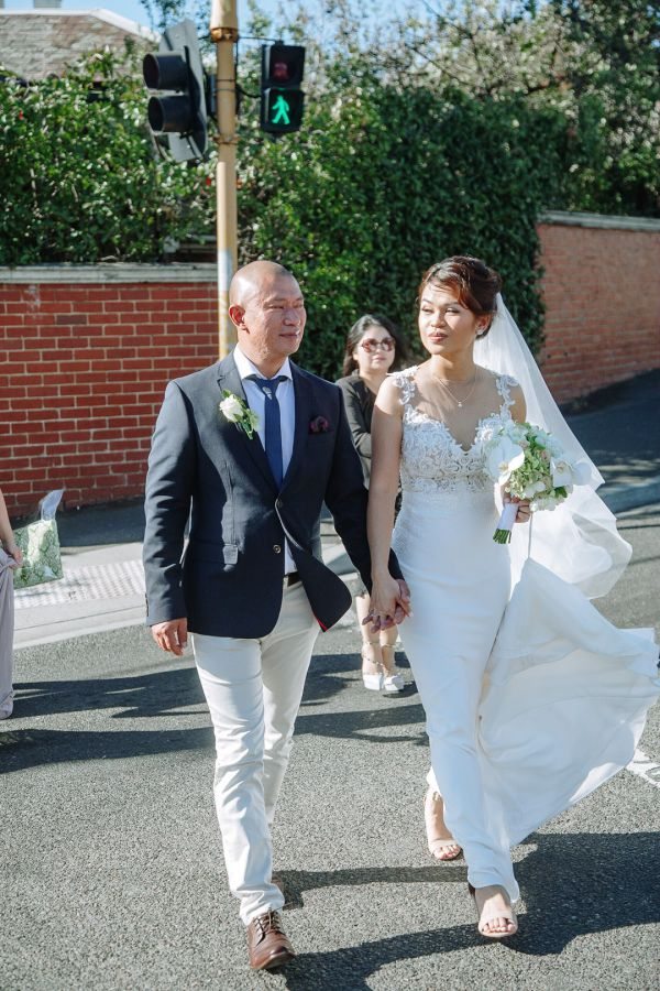 Sandra and Thanh's wedding day in Hawthorn, frame 121