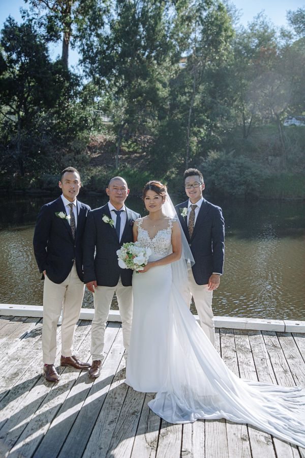 Sandra and Thanh's wedding day in Hawthorn, frame 136