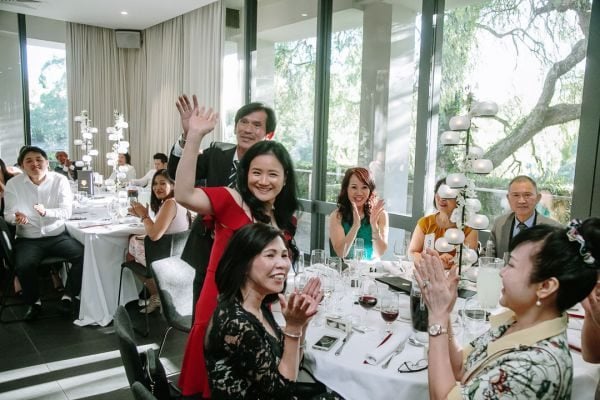 Sandra and Thanh's wedding day in Hawthorn, frame 196