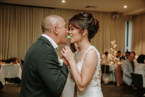 Sandra and Thanh's wedding day in Hawthorn, frame 280