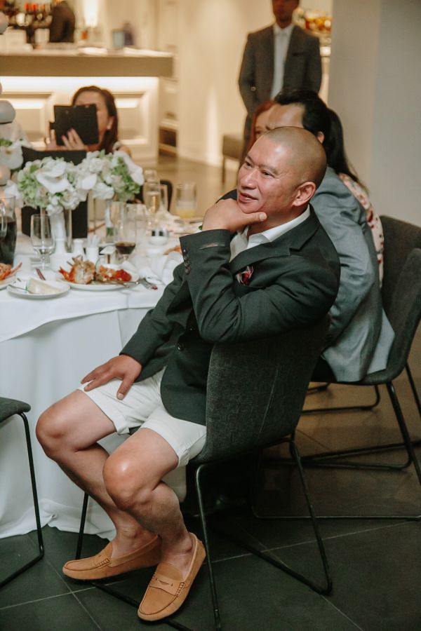 Sandra and Thanh's wedding day in Hawthorn, frame 313