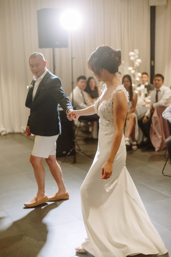 Sandra and Thanh's wedding day in Hawthorn, frame 319