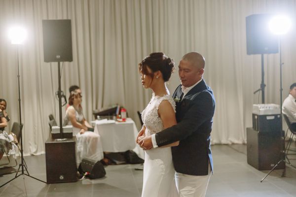 Sandra and Thanh's wedding day in Hawthorn, frame 322