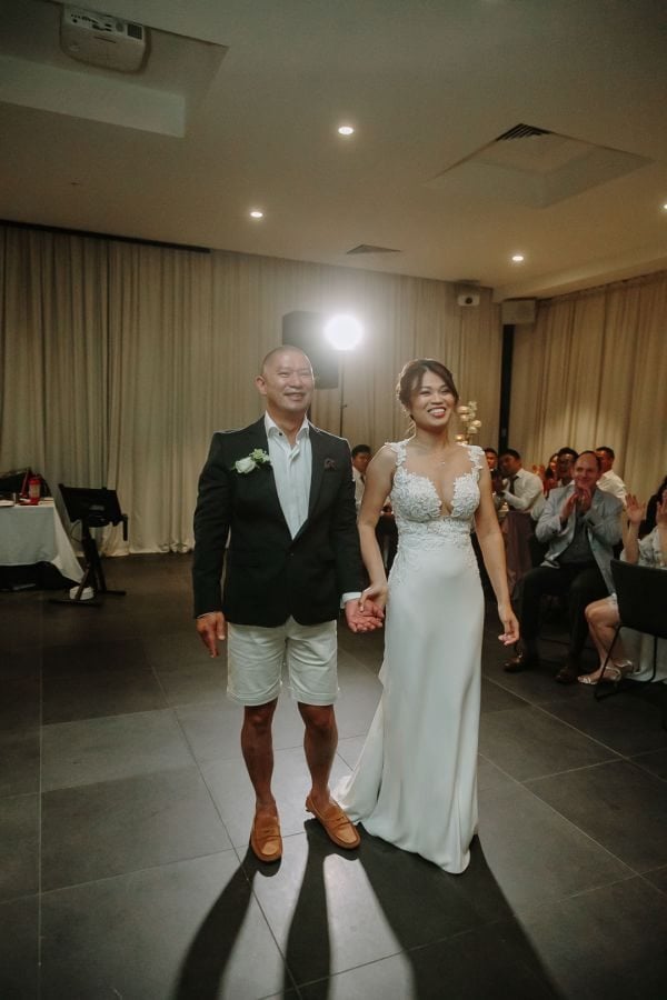 Sandra and Thanh's wedding day in Hawthorn, frame 325