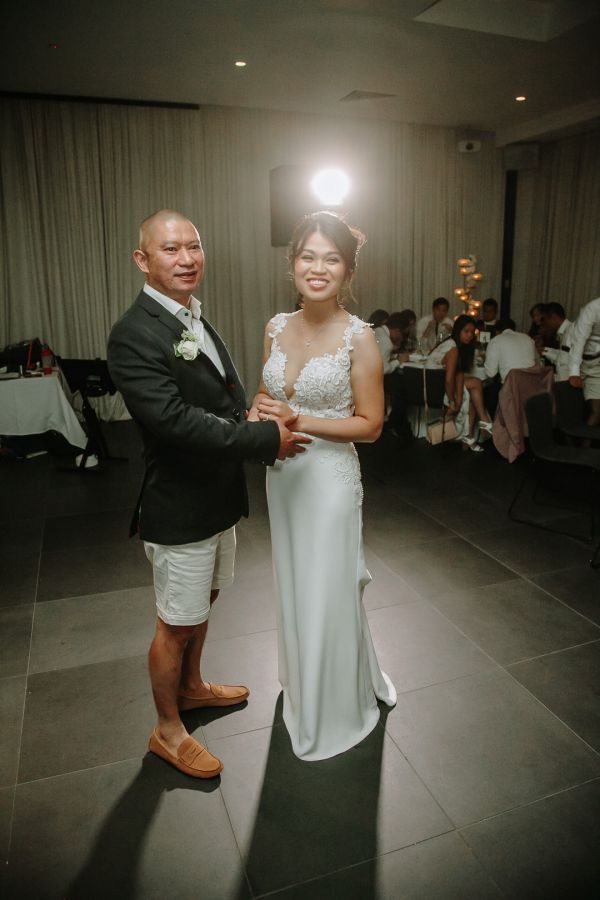 Sandra and Thanh's wedding day in Hawthorn, frame 331