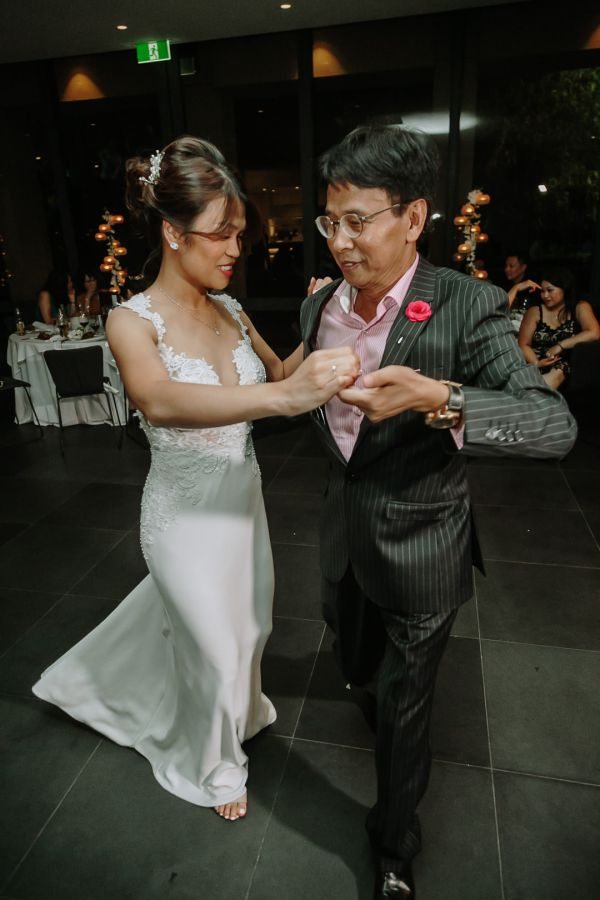 Sandra and Thanh's wedding day in Hawthorn, frame 334