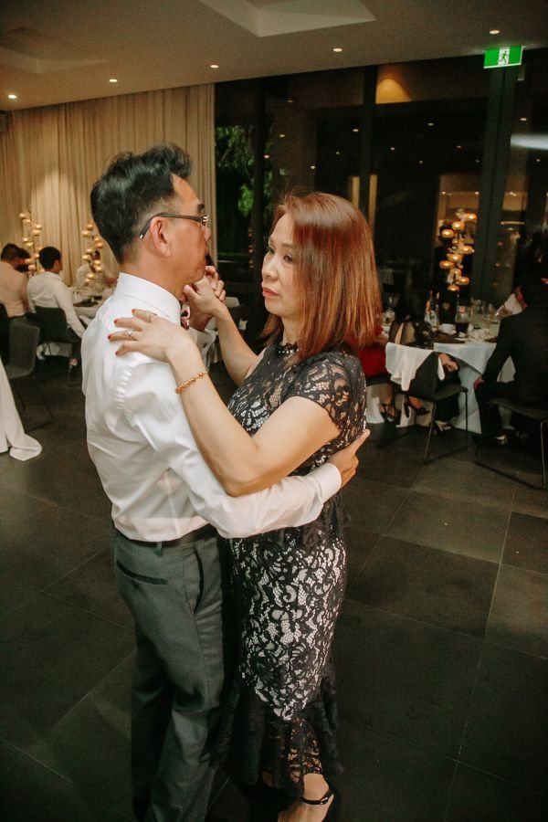 Sandra and Thanh's wedding day in Hawthorn, frame 358