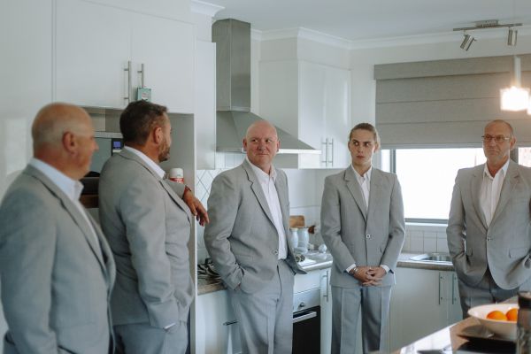 Andrea and Matt's wedding day in Hobart, frame 002