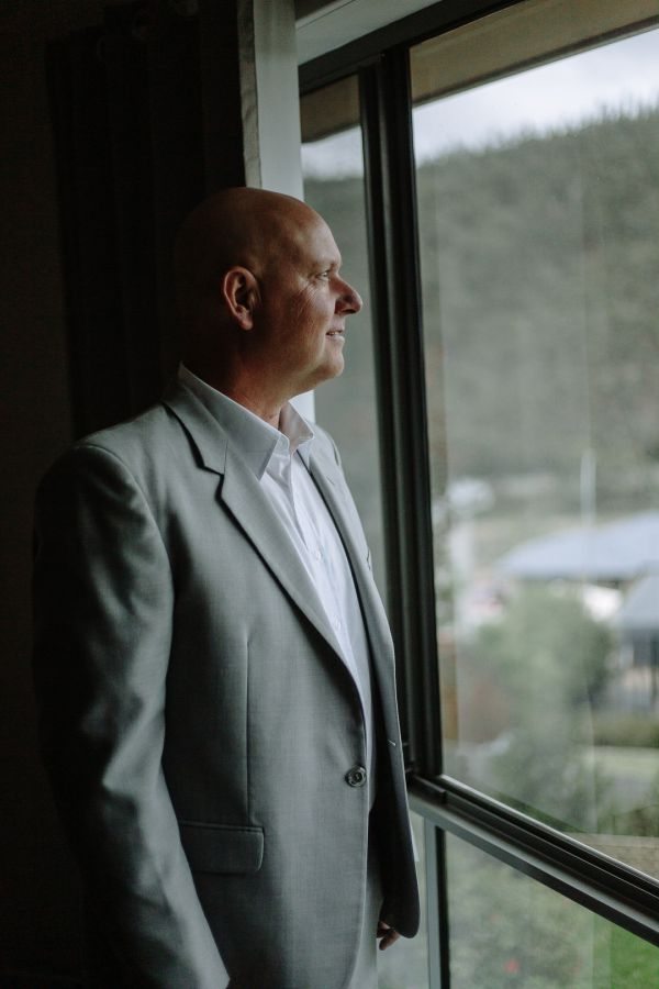 Andrea and Matt's wedding day in Hobart, frame 020