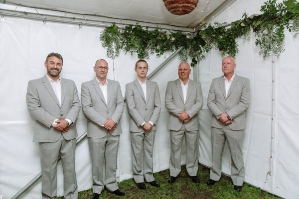 Andrea and Matt's wedding day in Hobart, frame 075