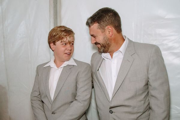 Andrea and Matt's wedding day in Hobart, frame 093