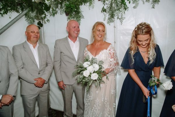 Andrea and Matt's wedding day in Hobart, frame 094