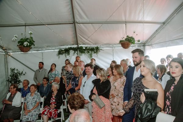 Andrea and Matt's wedding day in Hobart, frame 106