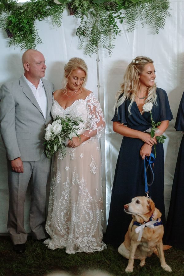 Andrea and Matt's wedding day in Hobart, frame 108