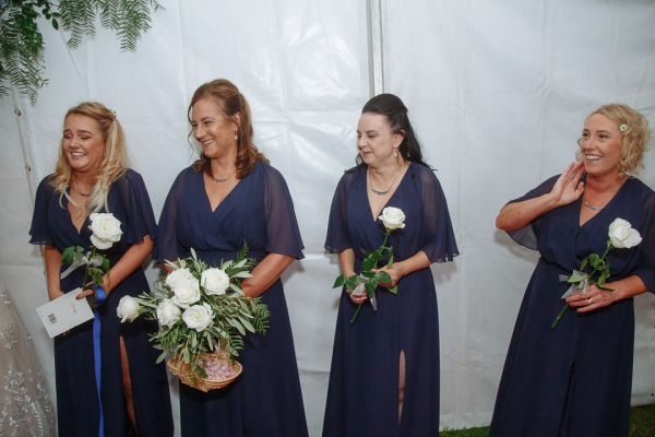 Andrea and Matt's wedding day in Hobart, frame 136