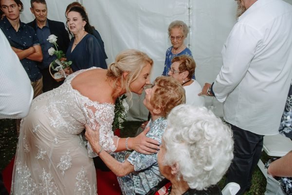 Andrea and Matt's wedding day in Hobart, frame 169