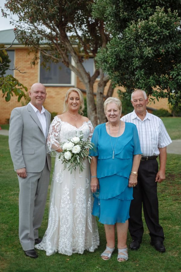 Andrea and Matt's wedding day in Hobart, frame 187