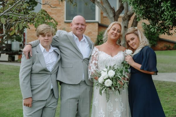 Andrea and Matt's wedding day in Hobart, frame 193