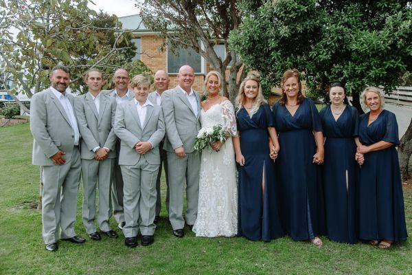 Andrea and Matt's wedding day in Hobart, frame 194