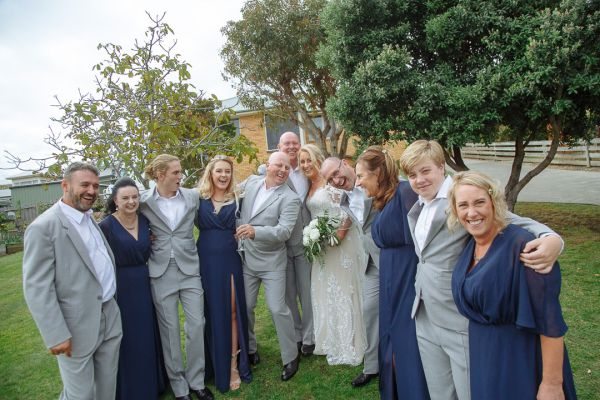 Andrea and Matt's wedding day in Hobart, frame 196