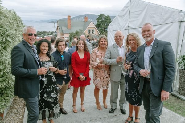 Andrea and Matt's wedding day in Hobart, frame 203