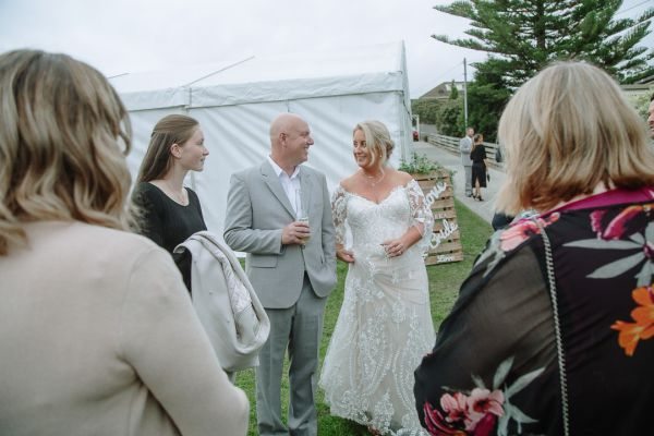 Andrea and Matt's wedding day in Hobart, frame 210
