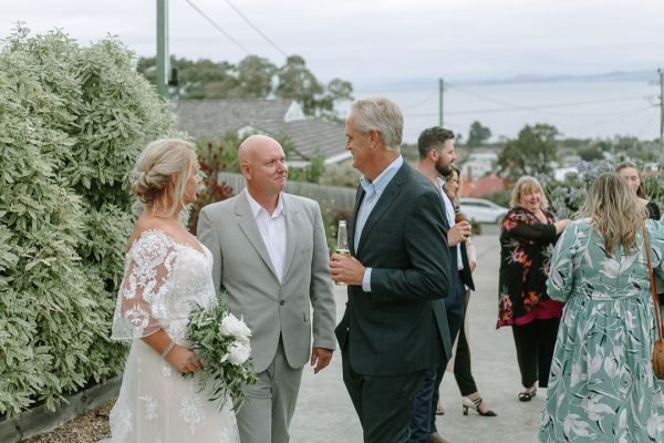 Andrea and Matt's wedding day in Hobart, frame 221