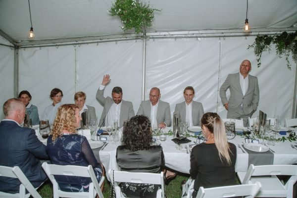 Andrea and Matt's wedding day in Hobart, frame 235