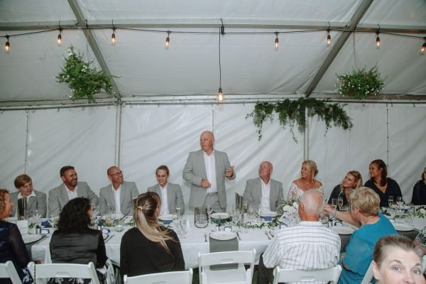 Andrea and Matt's wedding day in Hobart, frame 238
