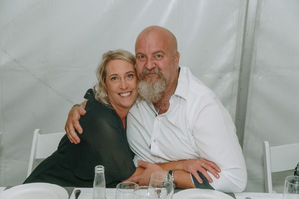 Andrea and Matt's wedding day in Hobart, frame 255
