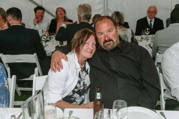 Andrea and Matt's wedding day in Hobart, frame 259