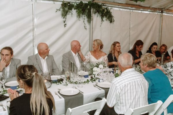 Andrea and Matt's wedding day in Hobart, frame 266