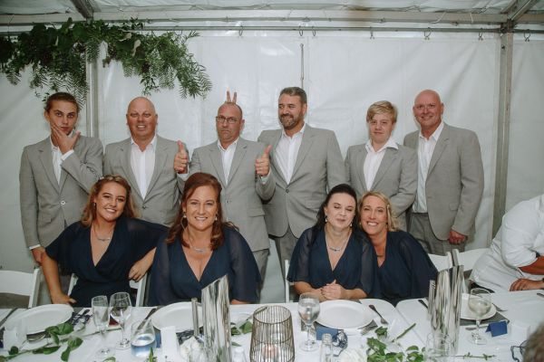 Andrea and Matt's wedding day in Hobart, frame 267