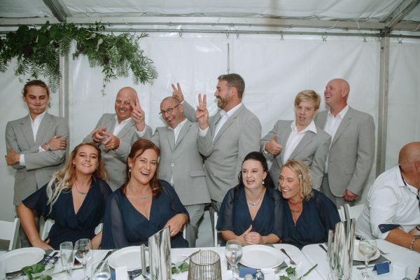 Andrea and Matt's wedding day in Hobart, frame 270