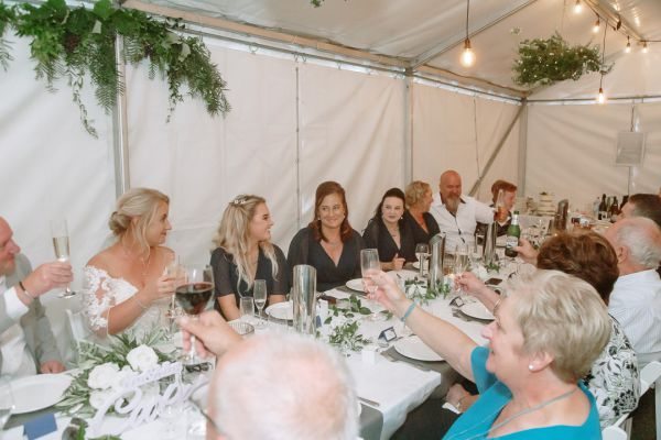 Andrea and Matt's wedding day in Hobart, frame 272
