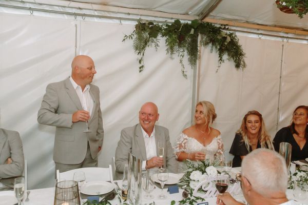 Andrea and Matt's wedding day in Hobart, frame 273