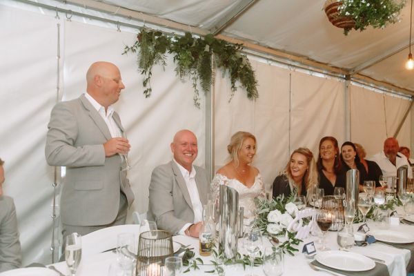 Andrea and Matt's wedding day in Hobart, frame 274
