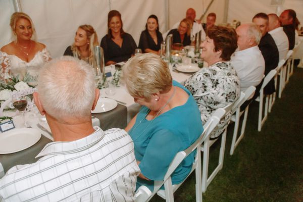 Andrea and Matt's wedding day in Hobart, frame 276