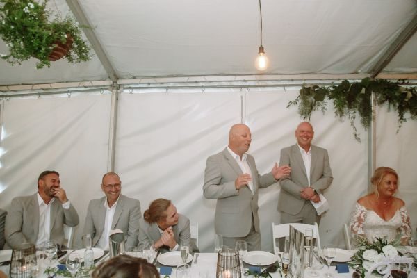 Andrea and Matt's wedding day in Hobart, frame 280