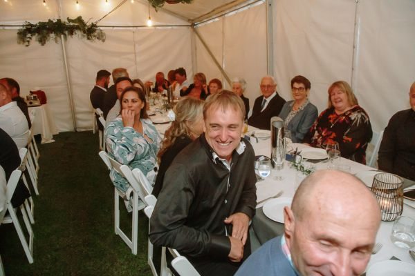 Andrea and Matt's wedding day in Hobart, frame 281