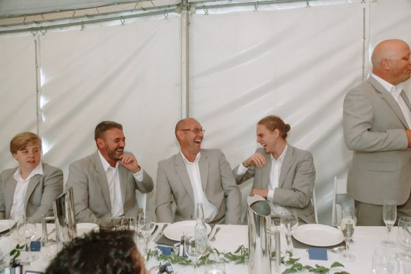 Andrea and Matt's wedding day in Hobart, frame 282