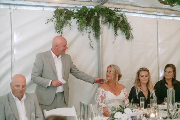 Andrea and Matt's wedding day in Hobart, frame 288